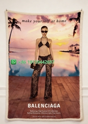 Balenciaga Throw Blankets